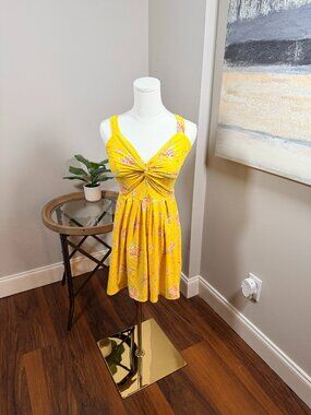 Sunshine girl floral mini dress